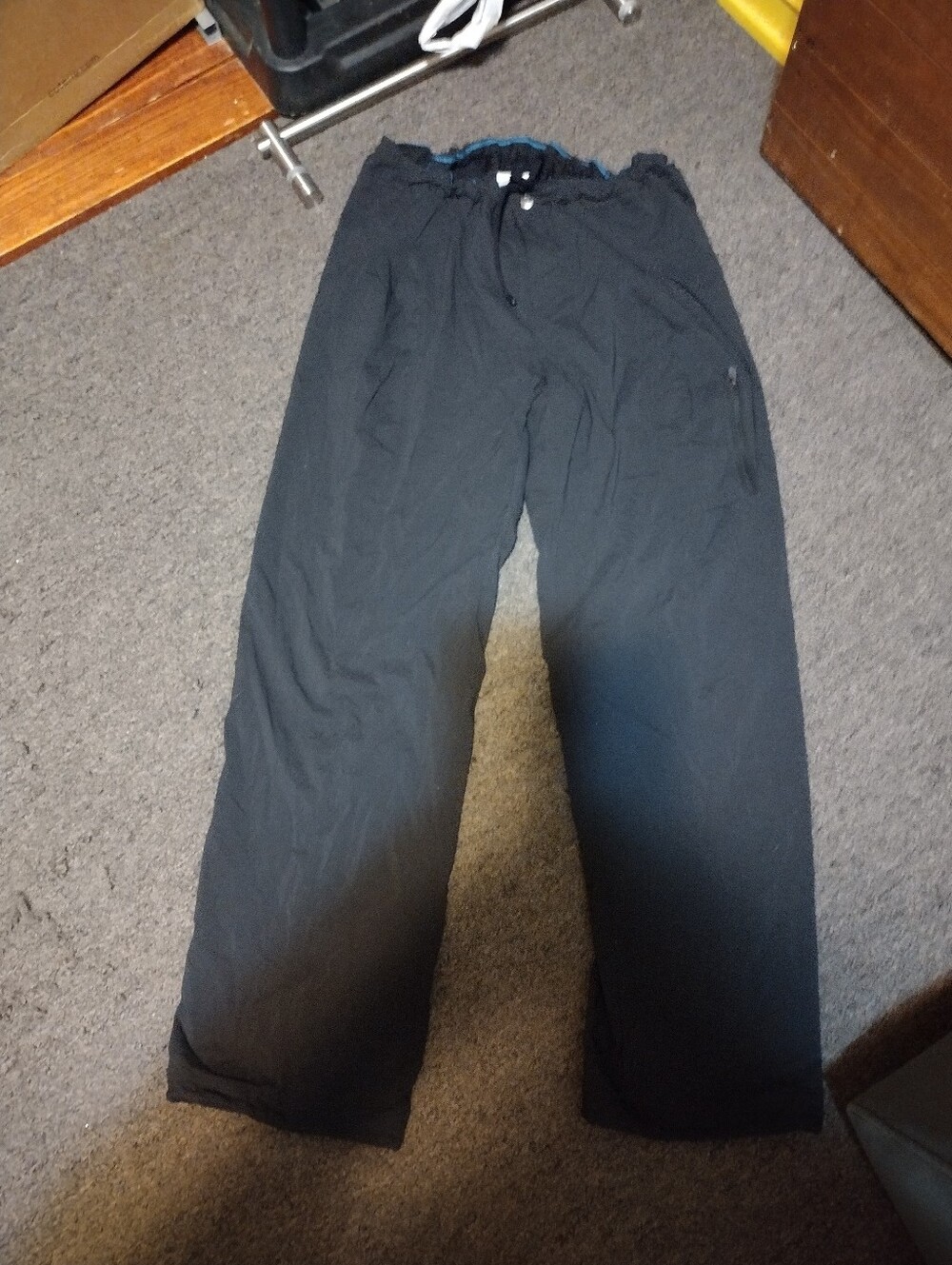 Columbia Women's Black Lightweight Wide Leg Drawstring Pants Size 18W